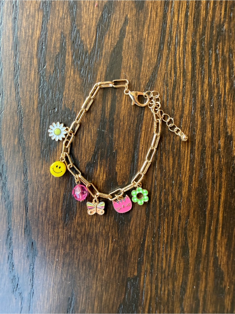 Gold-toned  Charm Bracelet